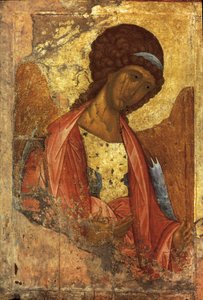 Ærkeenglen Michael (russisk ikon), af Andrei Rublev eller Andrej Rubljov (1360-1430), malet mellem 1410 og 1420 (maleri på træ)