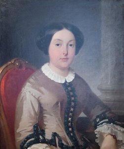 Julie Bonaparte fra Rooster of Roccagiovine af Andrej Franzowitsch Belloli