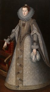Dronning Margaret af Spanien, ca. 1610.