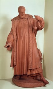 Galileo Galilei (1564-1642) ca. 1630 (terracotta) af Andreus Boni