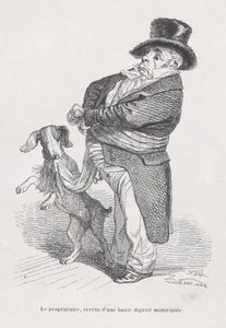Indehaveren fra scener fra dyrenes private og offentlige liv, ca. 1837-47.