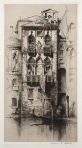 Contanni Palace, Venedig af Andrew F. Affleck
