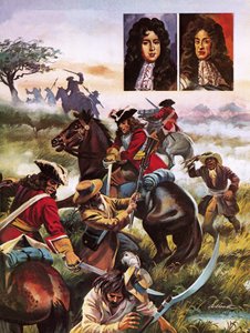 Slaget ved Sedgemoor 1685 af Andrew Howat