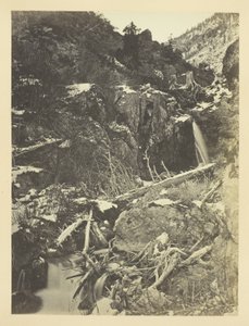 City Creek Canon, Wasatch Mountains, Salt Lake Valley af Andrew Joseph Russell
