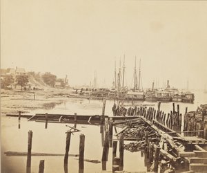 City Point, Virginia, ca. 1861-1865 (albumin print)