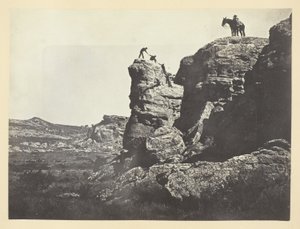 High Bluffs, Black Buttes af Andrew Joseph Russell