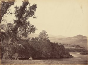 Billede 20. Laramie-flodens udspring,1869 (foto) af Andrew Joseph Russell