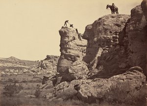 Billede 21. High Bluff, Black Buttes,1869 (foto) af Andrew Joseph Russell