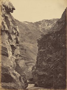 Billede 40. Djævleporten, Weber Canon, 1869 (foto) af Andrew Joseph Russell