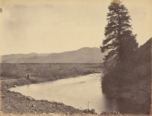 Billede 43. Weber Valley, fra Willhelmina Pass, 1869 (foto) af Andrew Joseph Russell
