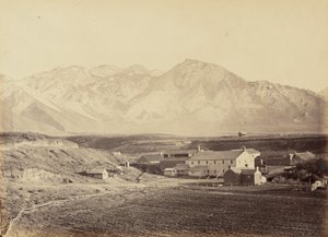 Billede 49. Brigham Youngs bomulds- og uldfabrikker,1869 (foto) af Andrew Joseph Russell