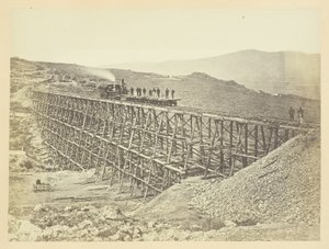 Trestle Work, Promontory Point, Salt Lake Valley