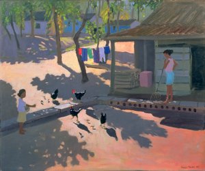 Høns og høns, Cuba, 1997 af Andrew Macara