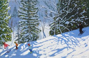 Skiløb Courchevel til La Tania, 2019 af Andrew Macara