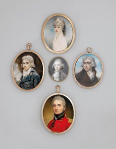Miniature af Sir John Moore (akvarel) af Andrew Robertson