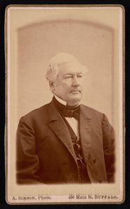 Portræt af Millard Fillmore 1800-1874, før 1874. af Andrew Simson