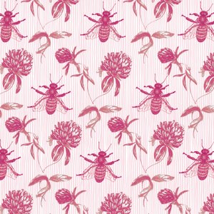 Clover and Honey Bee, 2017, blæk og digital
