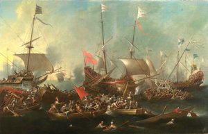 Slaget ved Lepanto - Et havslag mellem kristne og Barbary Corsairs, 1615-20.