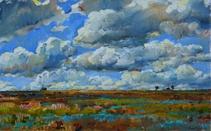 Big Sky-landskabet af Andrii Kutsachenko