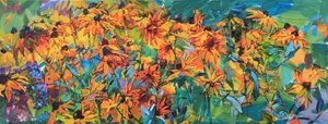 Sunny Garden Blomster af Andrii Kutsachenko