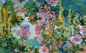Livlige haveblomster af Andrii Kutsachenko