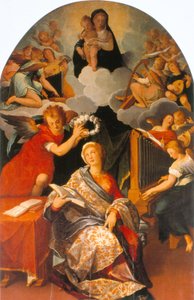 Sankt Cecilia af Andrés de la Concha