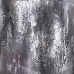 Industriel grunge-abstraktion af Anete Purina-Purite