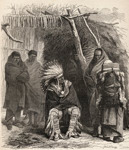 Peter La Cherre, illustration fra "Verden i hænderne", graveret af Gauchard-Brunier, udgivet i 1878