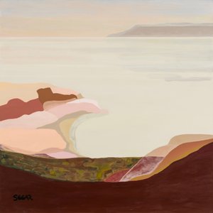 Abstrakt kystro af Angela Seear