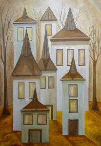 Den fantasifulde landsby Spire af Angeles M. Pomata