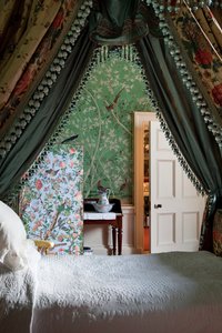 Queen of Scots Dressing Room, Chatsworth House, Derbyshire (foto)