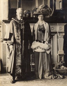 Den 9. hertug af Devonshire og hertuginde Evelyn