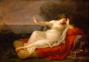 Ariadne forladt af Theseus på Naxos, 1774