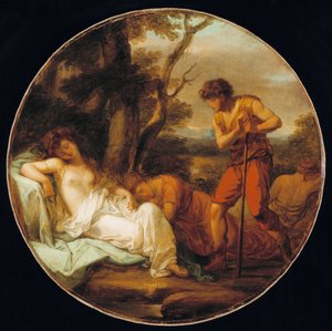 Cymon og Iphigenia, ca. 1780 af Angelica Kauffmann