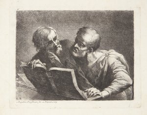 Den to gamle studerende af Angelica Kauffmann