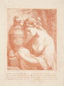 Kvinden ved urnen af Angelica Kauffmann