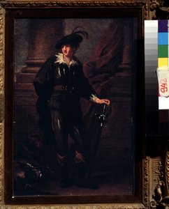 Portræt af John Baker-Holroyd (Baker Holroyd), jarl af Sheffield (1735-1821). Maleri af Angelika Kauffmann (Angelica Kauffmann af Angelica Kauffmann