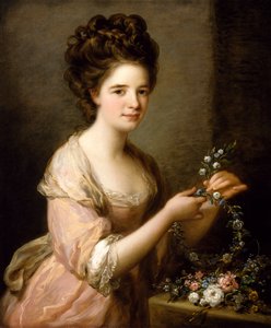 Portræt af Eleanor, grevinde af Lauderdale, ca. 1780-81 (olie på lærred)