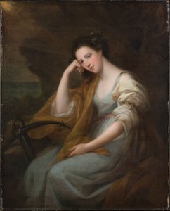 Portræt af Lady Louisa Leveson-Gower (1749/50-1827), senere baronesse Macdonald, som Spes af Angelica Kauffmann