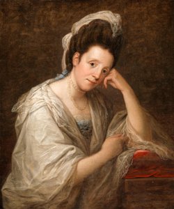 Portræt af fru Helen (Dorothea Daniel) (d. 1806) af Angelica Kauffmann