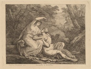 Rinaldo og Armida af Angelica Kauffmann