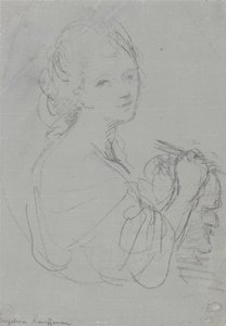 Selvportræt af Angelica Kauffmann