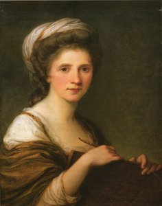 Selvportræt af Angelica Kauffmann
