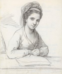 Selvportræt af Angelica Kauffmann