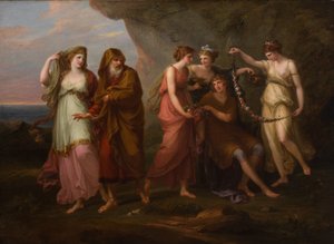 Telemachus and the Nymphs of Calypso, 1782