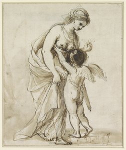 Venus forelsket af Angelica Kauffmann