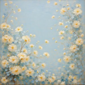 Blomster 11, ca. 2020 (olie på lærred)