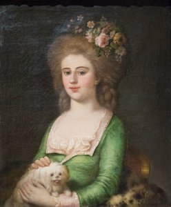 Portræt af Teresa Campori af Angelo Crescimbeni