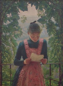 Det første brev, 1890.