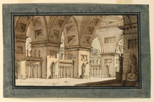Scenedesign, interiør af palads